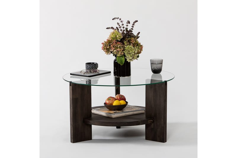 Mumondo Soffbord 75 cm Svart - Hanah Home - Möbler - Vardagsrum - Soffbord & vardagsrumsbord - Soffbord