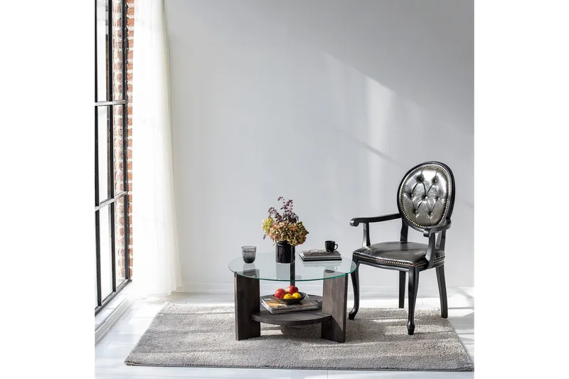 Mumondo Soffbord 75 cm Svart - Hanah Home - Möbler - Vardagsrum - Soffbord & vardagsrumsbord - Soffbord