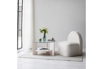 Mumondo Soffbord 75 cm Vit - Hanah Home - Möbler - Vardagsrum - Soffbord & vardagsrumsbord - Soffbord