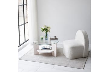 Mumondo Soffbord 75 cm Vit - Hanah Home - Möbler - Vardagsrum - Soffbord & vardagsrumsbord - Soffbord