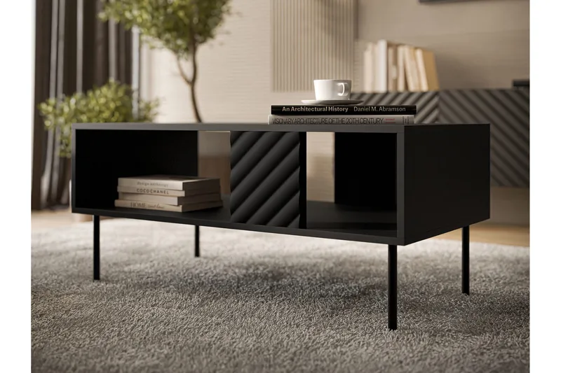 Munkedal Soffbord 100 cm - Svart - Möbler - Vardagsrum - Soffbord & vardagsrumsbord - Soffbord