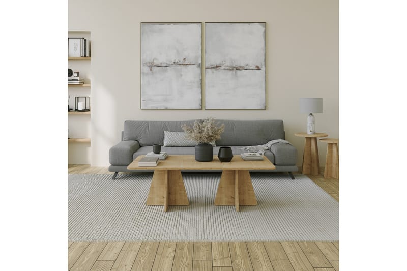 Munne Soffbord 120 cm - Ek - Möbler - Vardagsrum - Soffbord & vardagsrumsbord - Soffbord