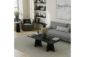 Munne Soffbord 120 cm - Svart - Möbler - Vardagsrum - Soffbord & vardagsrumsbord - Soffbord