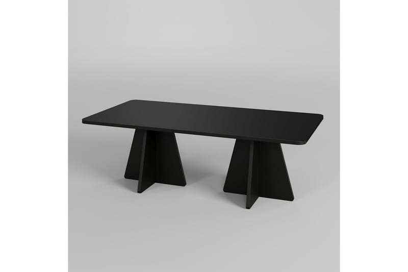 Munne Soffbord 120 cm, Svart