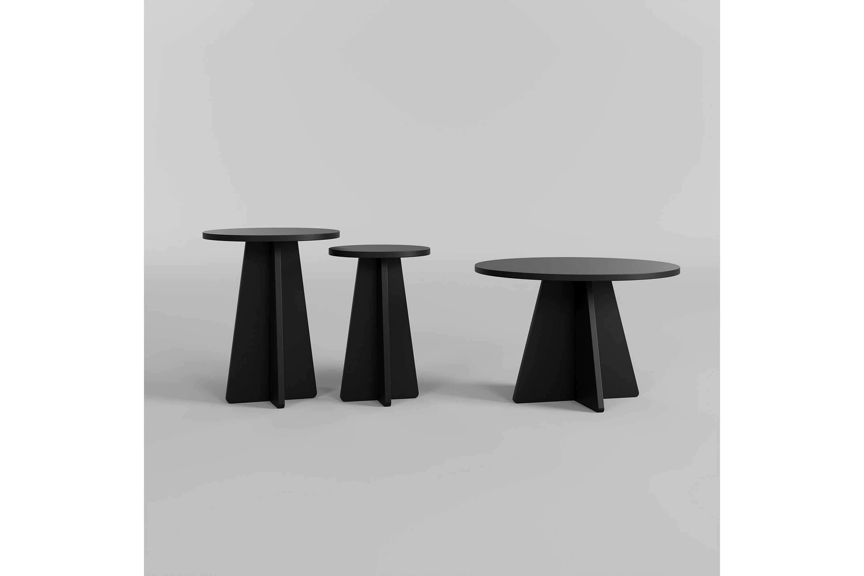 munne soffbord 40 cm svart -