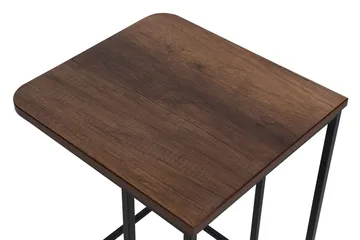 Nagako Satsbord Brun/Svart - Hanah Home - Möbler - Vardagsrum - Soffbord & vardagsrumsbord - Satsbord