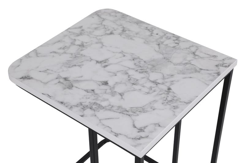 Nagako Satsbord Vit/Svart - Hanah Home - Möbler - Vardagsrum - Soffbord & vardagsrumsbord - Satsbord