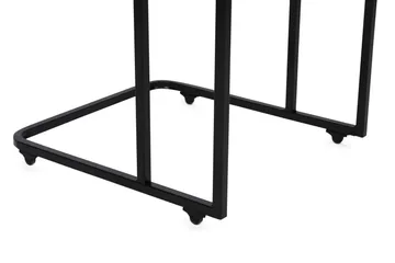 Nagako Satsbord Vit/Svart - Hanah Home - Möbler - Vardagsrum - Soffbord & vardagsrumsbord - Satsbord