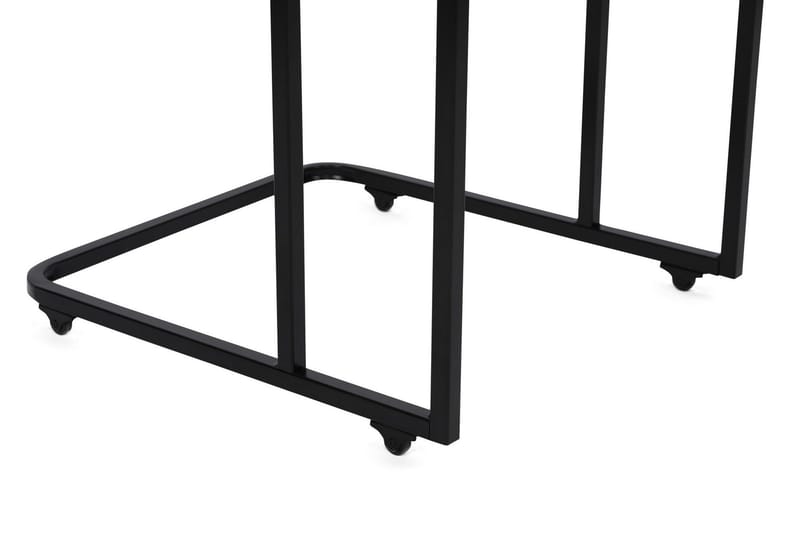 Nagako Satsbord Vit/Svart - Hanah Home - Möbler - Vardagsrum - Soffbord & vardagsrumsbord - Satsbord