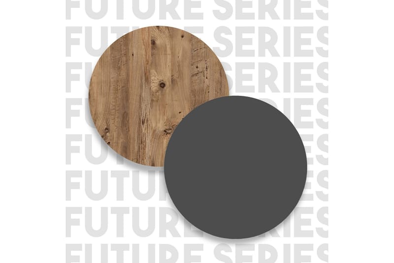 Najar Soffbord 90 cm - Brun/Antracit - Möbler - Vardagsrum - Soffbord & vardagsrumsbord - Soffbord