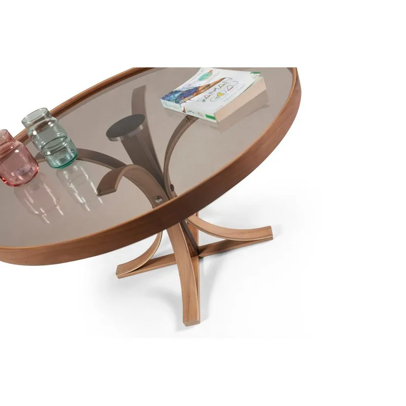 Namarta Soffbord 80 cm - Mörkbrun - Möbler - Vardagsrum - Soffbord & vardagsrumsbord - Soffbord