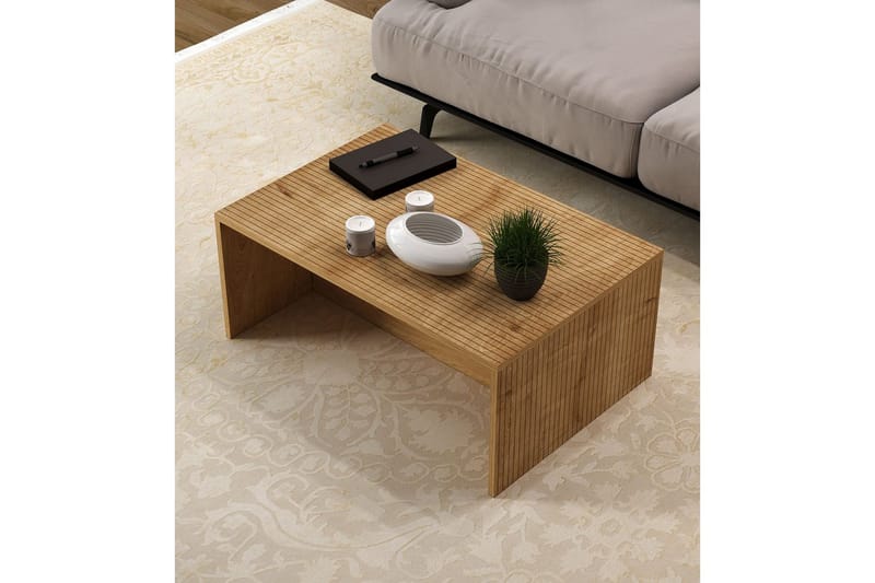 Naro Soffbord 90 cm - Natur - Möbler - Vardagsrum - Soffbord & vardagsrumsbord - Soffbord