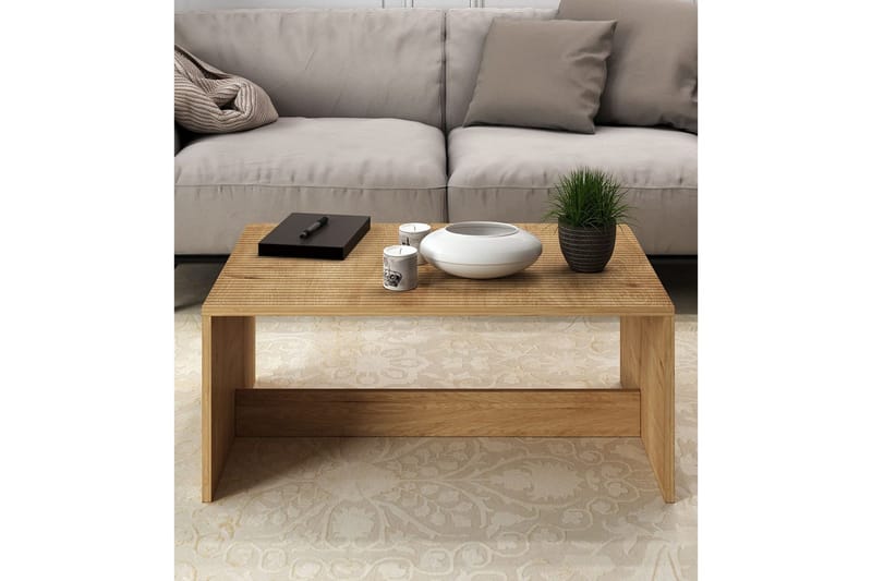 Naro Soffbord 90 cm - Natur - Möbler - Vardagsrum - Soffbord & vardagsrumsbord - Soffbord