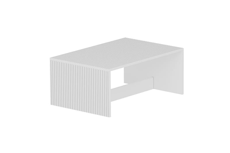Naro Soffbord 90 cm - Vit - Möbler - Vardagsrum - Soffbord & vardagsrumsbord - Soffbord