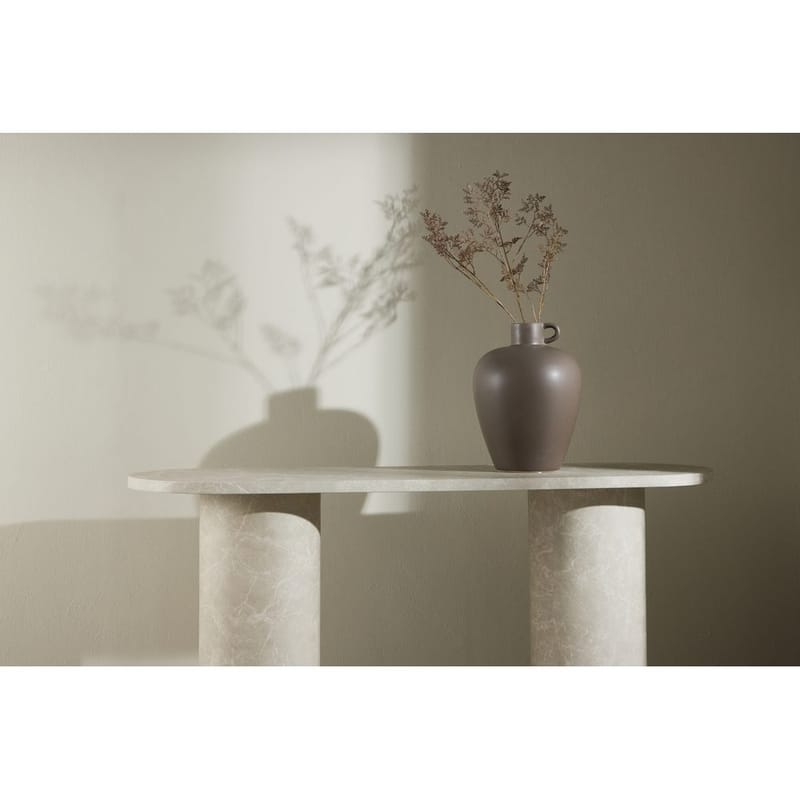 Narvik Sidobord 130 cm - Beige - Möbler - Vardagsrum - Soffbord & vardagsrumsbord - Sidobord & lampbord