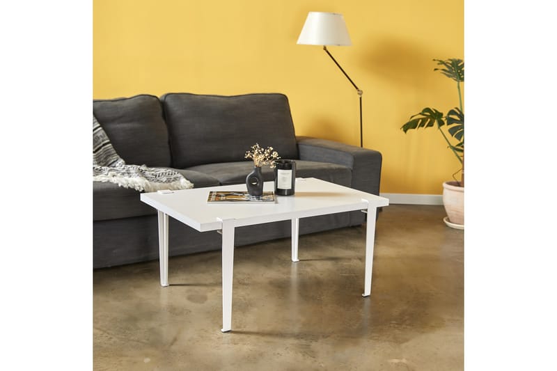 NEDA Soffbord 90x60 cm Vit - Möbler - Vardagsrum - Soffbord & vardagsrumsbord - Soffbord