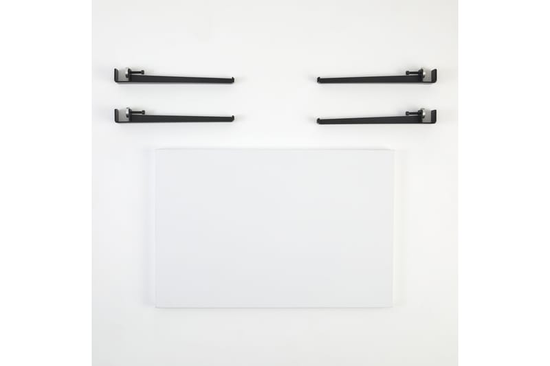 NEDA Soffbord 90x60 cm Vit/Svart - Möbler - Vardagsrum - Soffbord & vardagsrumsbord - Soffbord