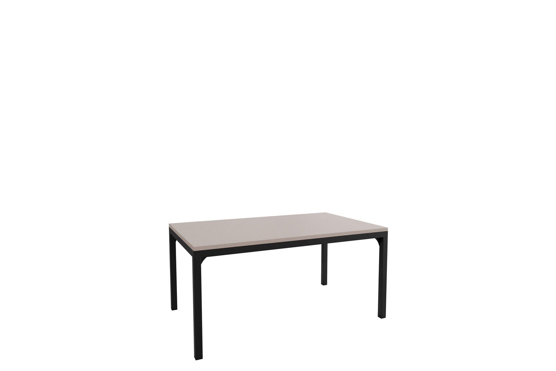Nerima Soffbord 100 cm - Svart/Beige