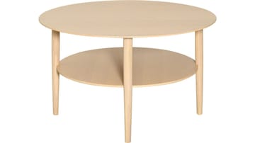 Nevvik Soffbord Rund 85 cm - Vitpigmenterad - Möbler - Vardagsrum - Soffbord & vardagsrumsbord - Soffbord