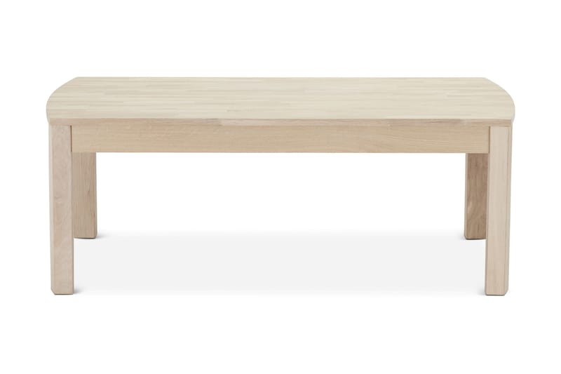 NICOLINA Soffbord 140 cm Vitoljad Ek - Bord - Soffbord