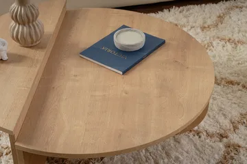 Nordum Soffbord 90x90 cm - Ek - Möbler - Vardagsrum - Soffbord & vardagsrumsbord - Satsbord