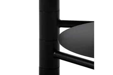 Northmere Utdragbart Runt Soffbord 60 cm i Sten med Svängbara Sidoskivor - Vit - Möbler - Vardagsrum - Soffbord & vardagsrumsbord - Soffbord