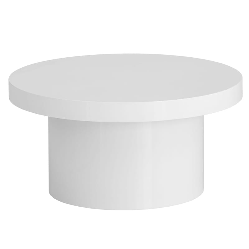 Norvasen Soffbord 60 cm Rund - Högglansvit - Möbler - Vardagsrum - Soffbord & vardagsrumsbord - Soffbord
