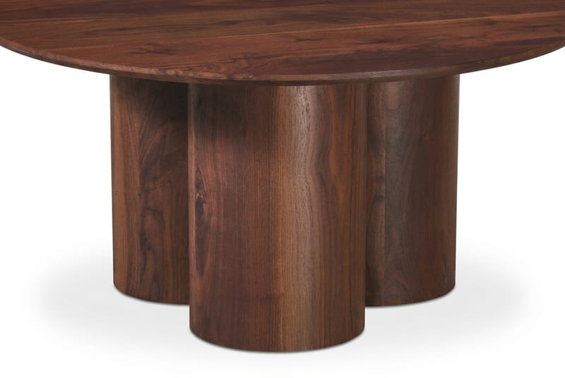 Nova Soffbord Rund 85 cm - Valnöt - Möbler - Vardagsrum - Soffbord & vardagsrumsbord - Soffbord