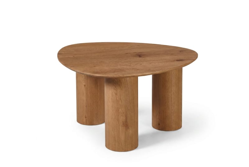 Nova Soffbord Triangelformat 85 cm - Ek - Möbler - Vardagsrum - Soffbord & vardagsrumsbord - Soffbord