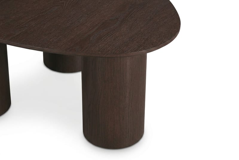 Nova Soffbord Triangelformat 85 cm - Rökt ek - Möbler - Vardagsrum - Soffbord & vardagsrumsbord - Soffbord