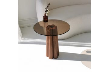 Novera Soffbord 50 cm - Brons/Valnöt - Möbler - Vardagsrum - Soffbord & vardagsrumsbord - Soffbord