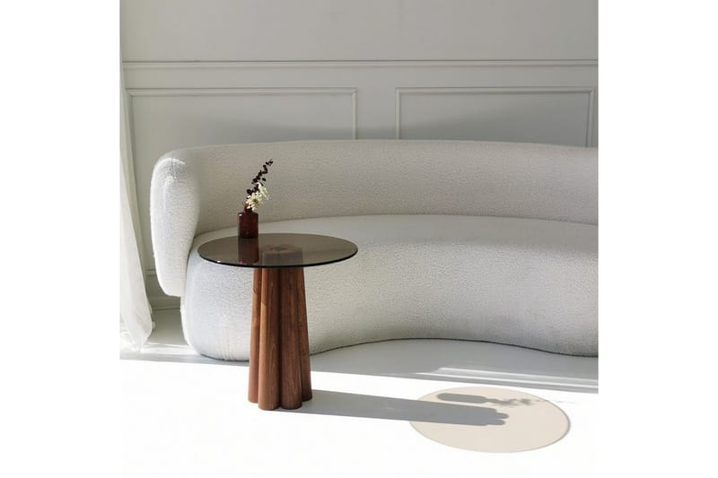 Novera Soffbord 50 cm - Brons/Valnöt - Möbler - Vardagsrum - Soffbord & vardagsrumsbord - Soffbord