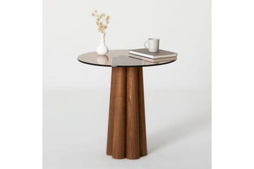 Novera Soffbord 50 cm - Brons/Valnöt - Möbler - Vardagsrum - Soffbord & vardagsrumsbord - Soffbord