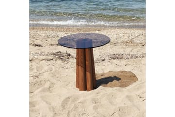 Novera Soffbord 50 cm - Brons/Valnöt - Möbler - Vardagsrum - Soffbord & vardagsrumsbord - Soffbord