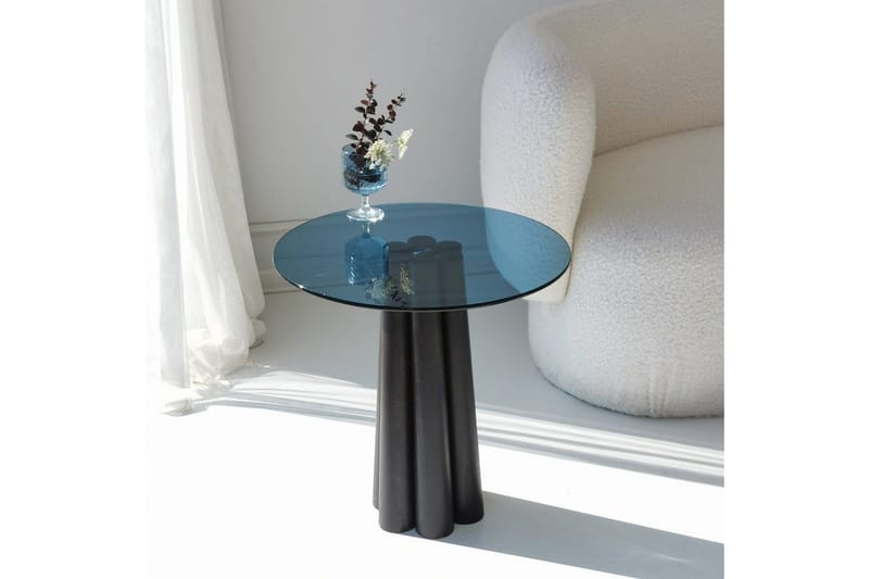 Novera Soffbord 50 cm - Svart/Blå - Möbler - Vardagsrum - Soffbord & vardagsrumsbord - Soffbord
