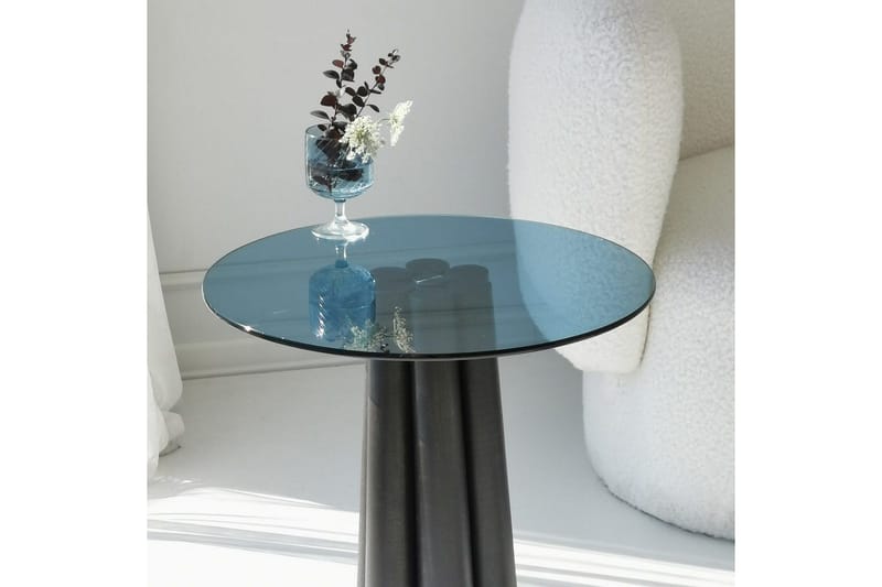 Novera Soffbord 50 cm - Svart/Blå - Möbler - Vardagsrum - Soffbord & vardagsrumsbord - Soffbord