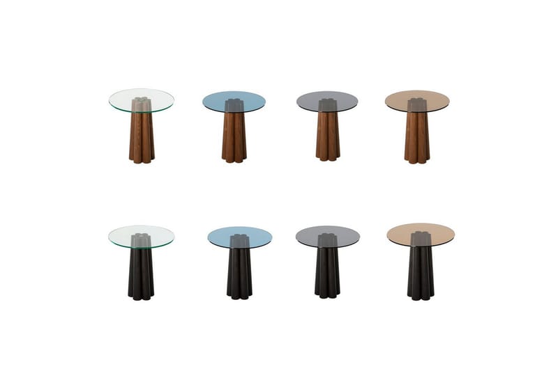 Novera Soffbord 50 cm - Svart/Blå - Möbler - Vardagsrum - Soffbord & vardagsrumsbord - Soffbord