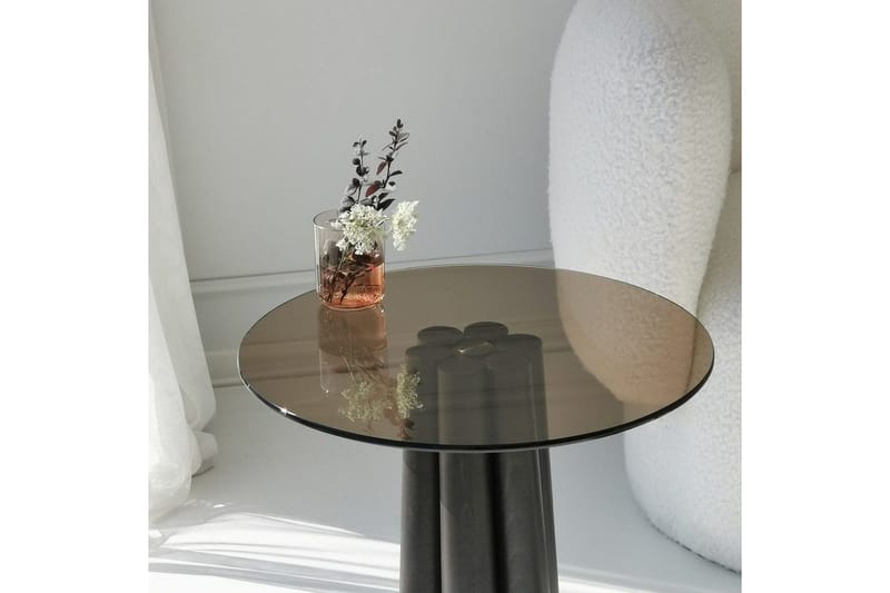 Novera Soffbord 50 cm - Svart/Brons - Möbler - Vardagsrum - Soffbord & vardagsrumsbord - Soffbord