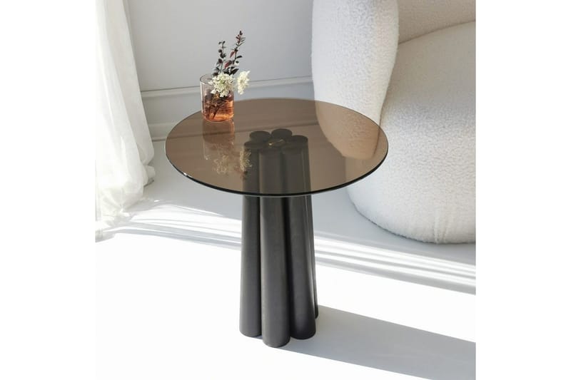 Novera Soffbord 50 cm - Svart/Brons - Möbler - Vardagsrum - Soffbord & vardagsrumsbord - Soffbord