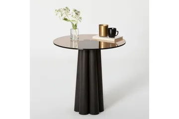Novera Soffbord 50 cm - Svart/Brons - Möbler - Vardagsrum - Soffbord & vardagsrumsbord - Soffbord
