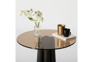 Novera Soffbord 50 cm - Svart/Brons - Möbler - Vardagsrum - Soffbord & vardagsrumsbord - Soffbord