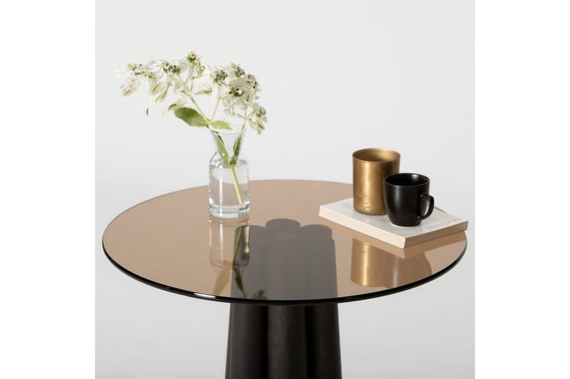 Novera Soffbord 50 cm - Svart/Brons - Möbler - Vardagsrum - Soffbord & vardagsrumsbord - Soffbord