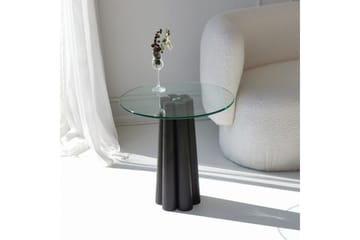 Novera Soffbord 50 cm - Transparent/Svart - Möbler - Vardagsrum - Soffbord & vardagsrumsbord - Soffbord
