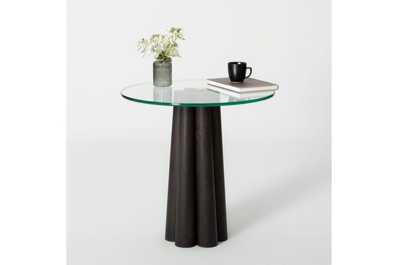 Novera Soffbord 50 cm - Transparent/Svart - Möbler - Vardagsrum - Soffbord & vardagsrumsbord - Soffbord