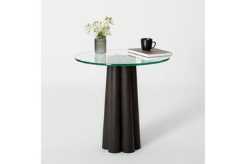 Novera Soffbord 50 cm - Transparent/Svart - Möbler - Vardagsrum - Soffbord & vardagsrumsbord - Soffbord