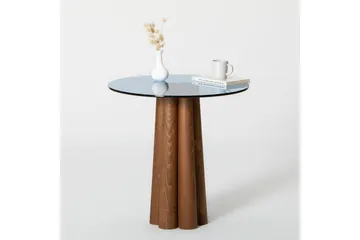 Novera Soffbord 50 cm - Valnöt/Blå - Möbler - Vardagsrum - Soffbord & vardagsrumsbord - Soffbord