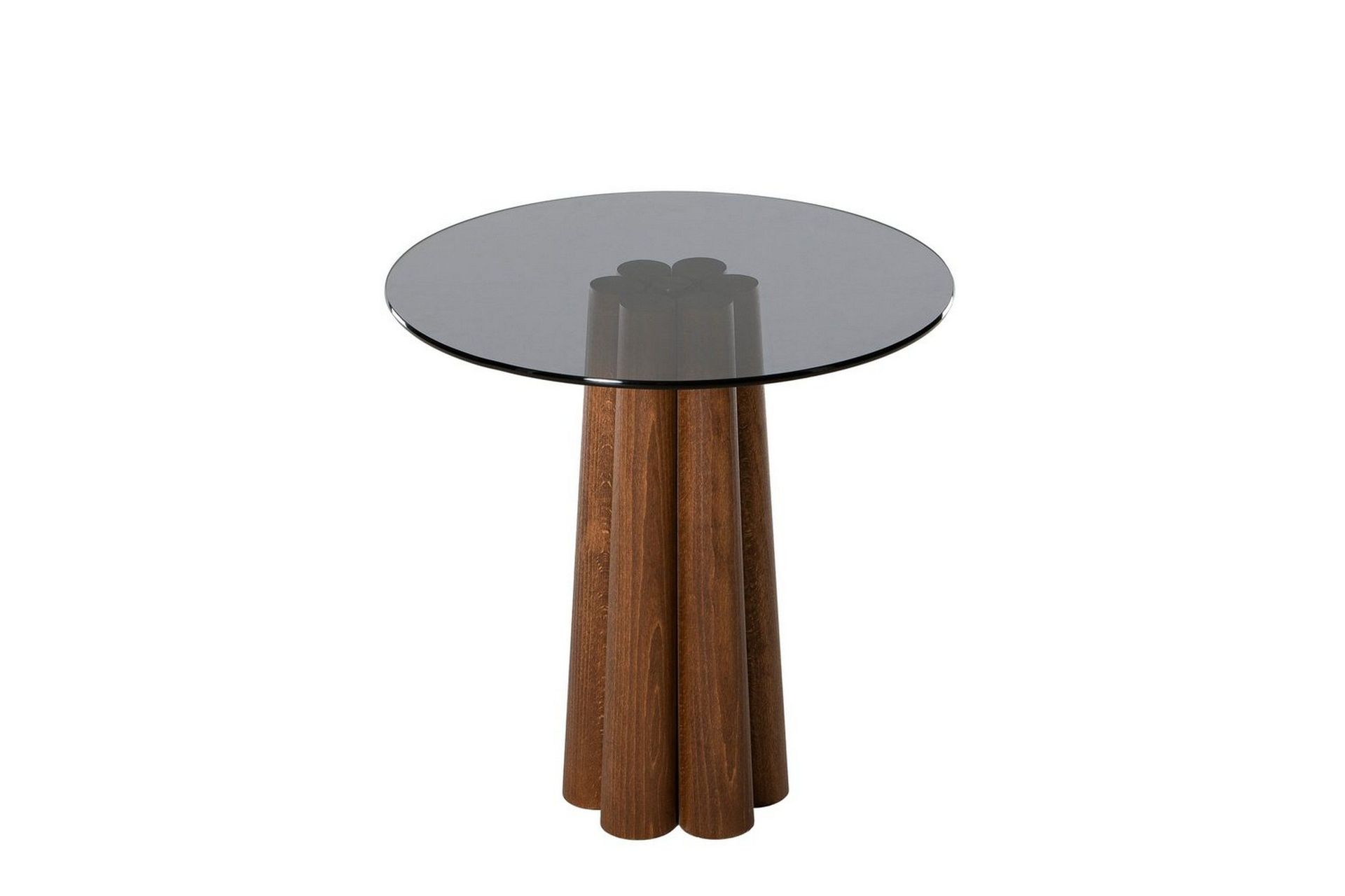 Novera Soffbord 50 cm - Valn&ouml;t/M&ouml;rkgr&aring;