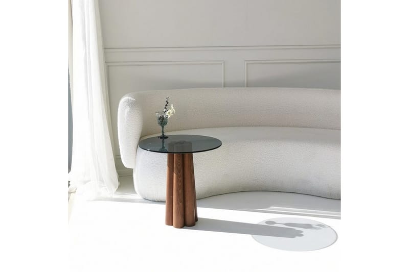 Novera Soffbord 50 cm - Valnöt/Mörkgrå - Möbler - Vardagsrum - Soffbord & vardagsrumsbord - Soffbord