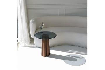 Novera Soffbord 50 cm - Valnöt/Mörkgrå - Möbler - Vardagsrum - Soffbord & vardagsrumsbord - Soffbord