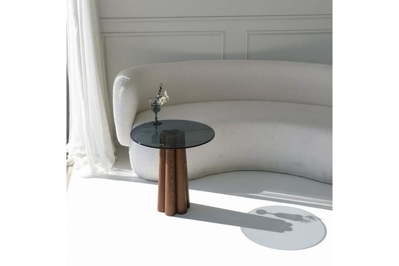 Novera Soffbord 50 cm - Valnöt/Mörkgrå - Möbler - Vardagsrum - Soffbord & vardagsrumsbord - Soffbord